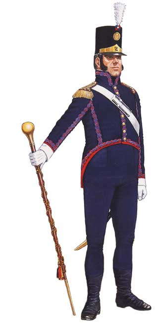 униформа линейной пехоты 1806-1814 годов