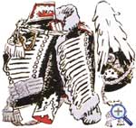 Униформа офицера 1-го Лейб-гусарского полка, 1808-1814 годов