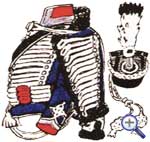 Униформа унтер-офицера 1-го Бранденбургского гусарского полка, 1808-1814 годов