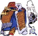 Униформа офицера Образцового (Гвардейского) гусарского эскадрона, 1808-1814 годов