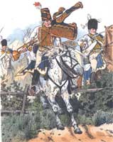 Гусарский полк фон Кехлера (von Köhler), 1792 год