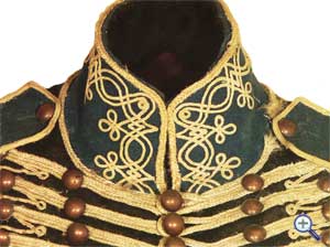 Доломан егеря-добровольца Эльбского Национального гусарского полка (Elb-National- Husaren-Regiment), 1813- 1815 - Dolman volunteer rangers Elbe National Hussars (Elb-National- Husaren-Regiment), 1813- 1815