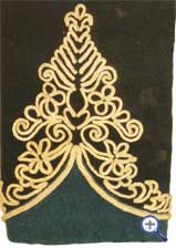 Доломан егеря-добровольца Эльбского Национального гусарского полка (Elb-National- Husaren-Regiment), 1813- 1815