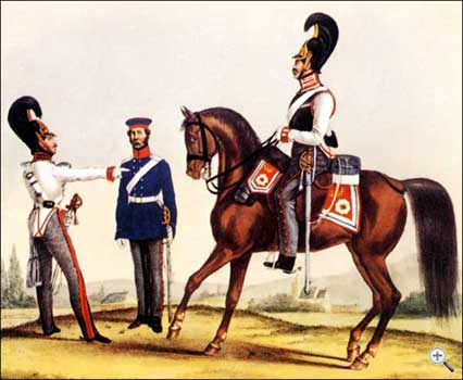 Униформа прусского полка Garde du Corps, 1815 год - Uniforms Prussian Regiment Garde du Corps, 1815