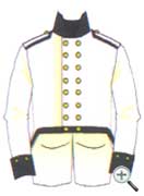 коллет Силезского кирасирского полка, 1813 год