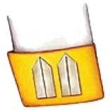 Нашивки на манжеты унтер-офицеров прусских кирассирских полков, 1806 год