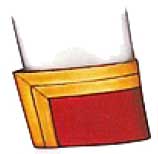 Нашивки на манжеты унтер-офицеров прусских кирассирских полков, 1806 год