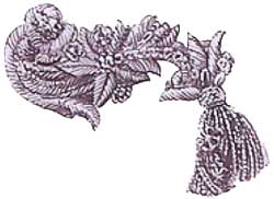 Вышитые петли на офицерские мундиры прусских кирассир, после 1806 года