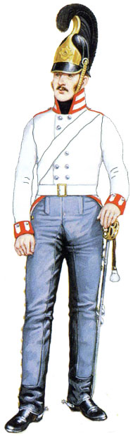 Униформа рядового прусского Garde du Corps, 1909-1913 - Uniforms Private Prussian Garde du Corps, 1909-1913
