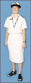 летняя униформа 4W Королевского флота Новой Зеландии