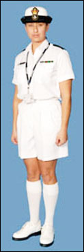 летняя униформа 4W Королевского флота Новой Зеландии