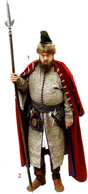 Униформа московских стрельцов XVII века