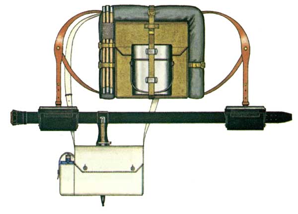 Снаряжение румынского пехотинца
