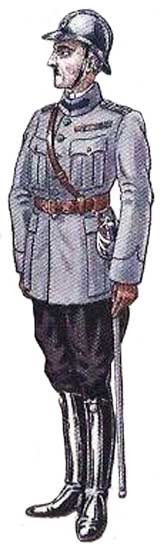 униформа румынской кавалерии 1916-1919 годов