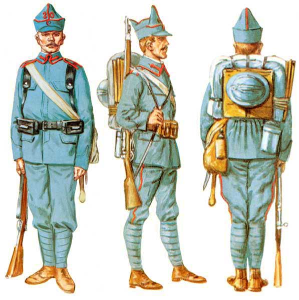 униформа румынской армии 1916 года