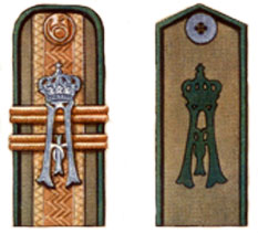 вензеля на погонах румынской армии