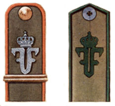 вензеля на погонах румынской армии