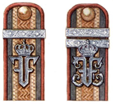 вензеля на погонах румынской армии