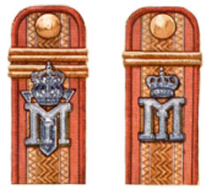 вензеля на погонах румынской армии