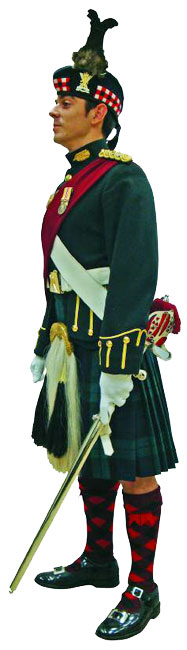 униформа № 1С Королевского полка Шотландии (Royal Regiment of Scotland)