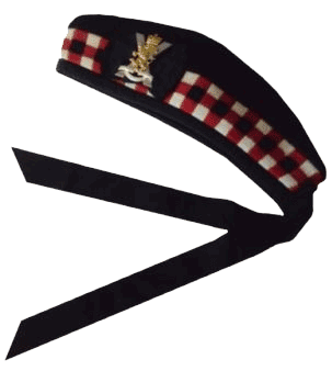 головной убор - гленгарри (GLENGARRY) Королевского полка Шотландии (Royal Regiment of Scotland)
