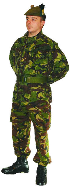 Полевая униформа № 8 Королевского полка Шотландии (Royal Regiment of Scotland).