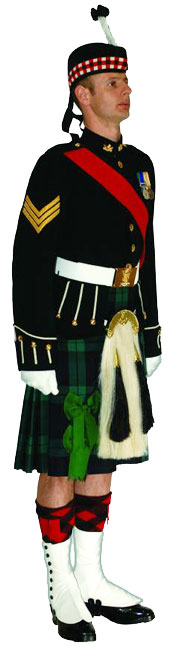 церемониальная униформа Королевского полка Шотландии (Royal Regiment of Scotland)