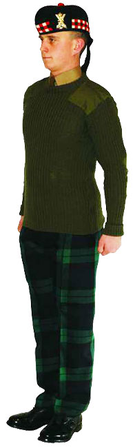 Капрал Королевского полка Шотландии (Royal Regiment of Scotland) в униформе № 13В.
