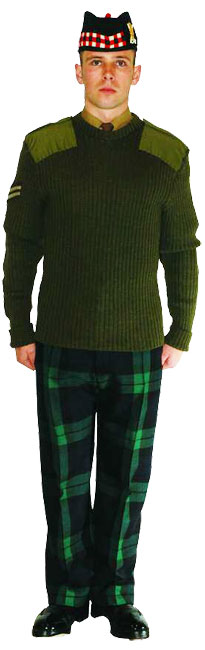 Капрал Королевского полка Шотландии (Royal Regiment of Scotland) в униформе № 13В.