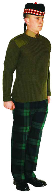 Капрал Королевского полка Шотландии (Royal Regiment of Scotland) в униформе № 13В.