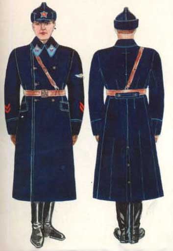 Униформа ВВС РККА 1938 г.