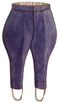 Бриджи суконные