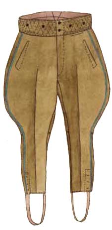 Хлопчатобумажные бриджи