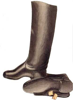 Сапоги юфтевые