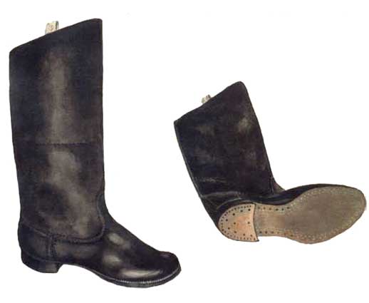 Сапоги юфтевые