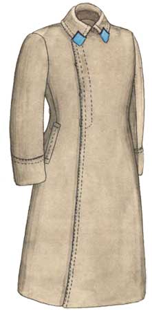 Шинель рядового состава ВВС РККА 1938 г.