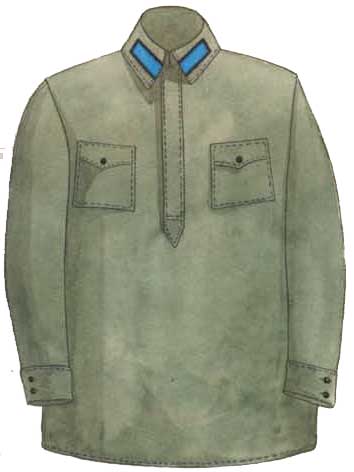 Гимнастерка рядового состава ВВС РККА 1938 г.
