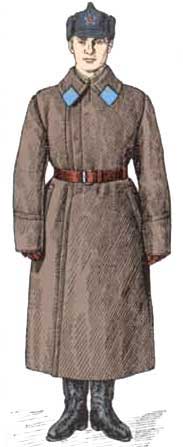 Форма одежды рядового состава ВВС РККА 1936г.