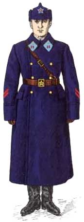 Униформа комсостава ВВС РККА 1936г.