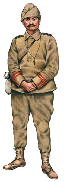 униформа турецкой армии 1914-1918 гг.