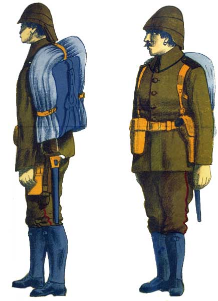 униформа турецкой армии 1912-1918 гг.