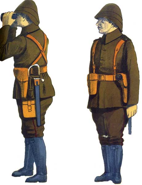 униформа турецкой армии 1912-1918 гг.