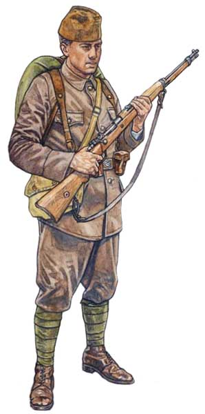 униформа турецкой армии 1912-1918 гг.