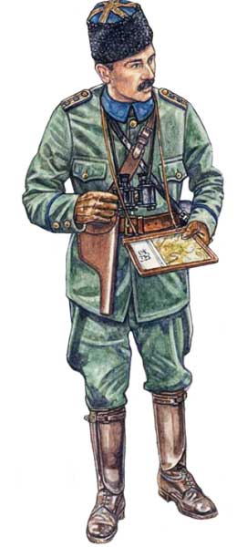 униформа турецкой армии 1912-1918 гг.