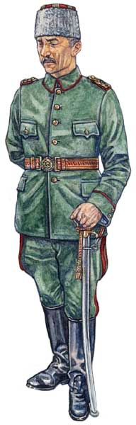 униформа турецкой армии 1912-1918 гг.