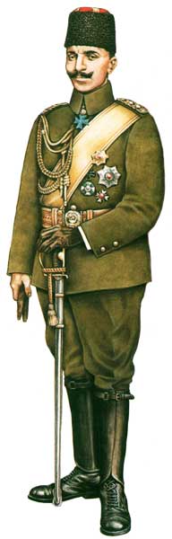 униформа турецкой армии 1914-1918 гг.