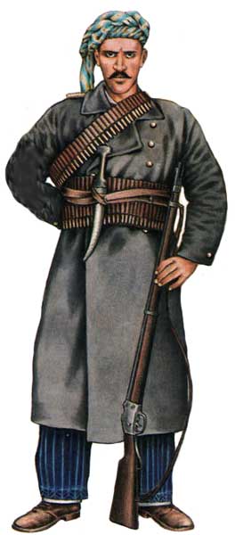униформа турецкой армии 1914-1918 гг.