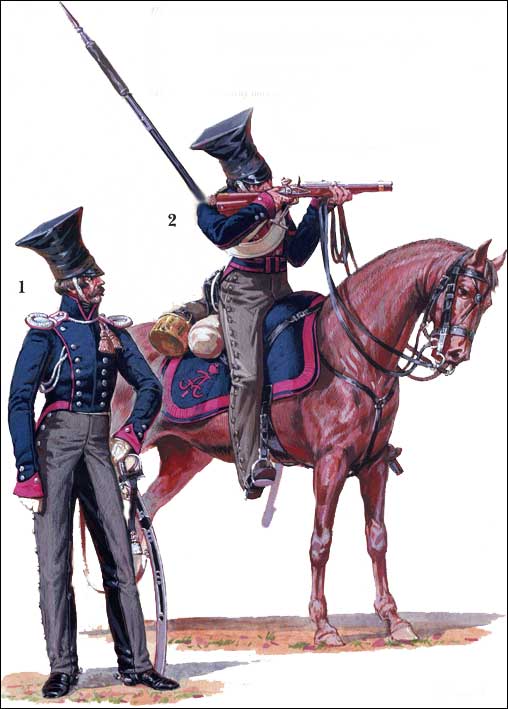 Армейские уланы русской армии