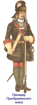 Гренадер Преображенского полка