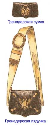 Гренадерская сумка и лядунка